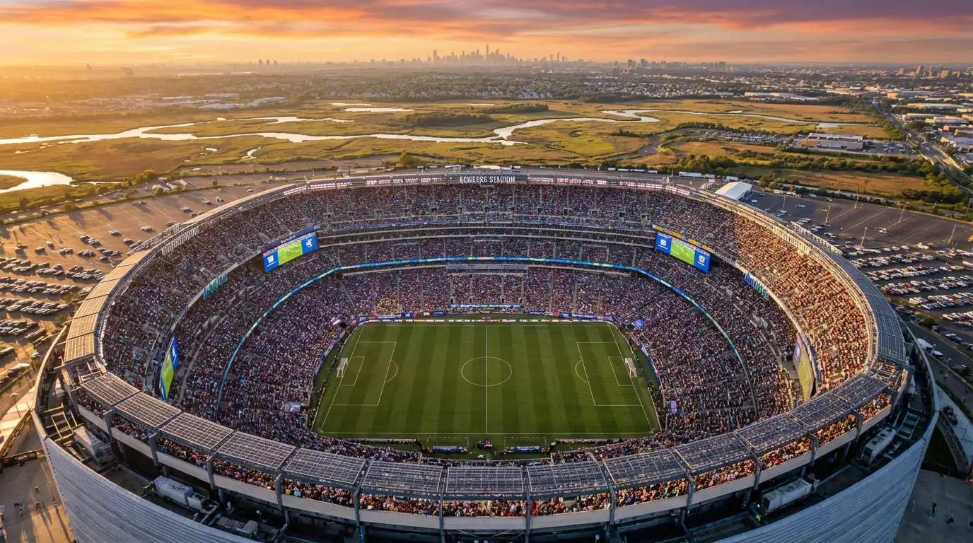 MetLife Stadium i East Rutherford, New Jersey, arena för VM-finalen 2026
