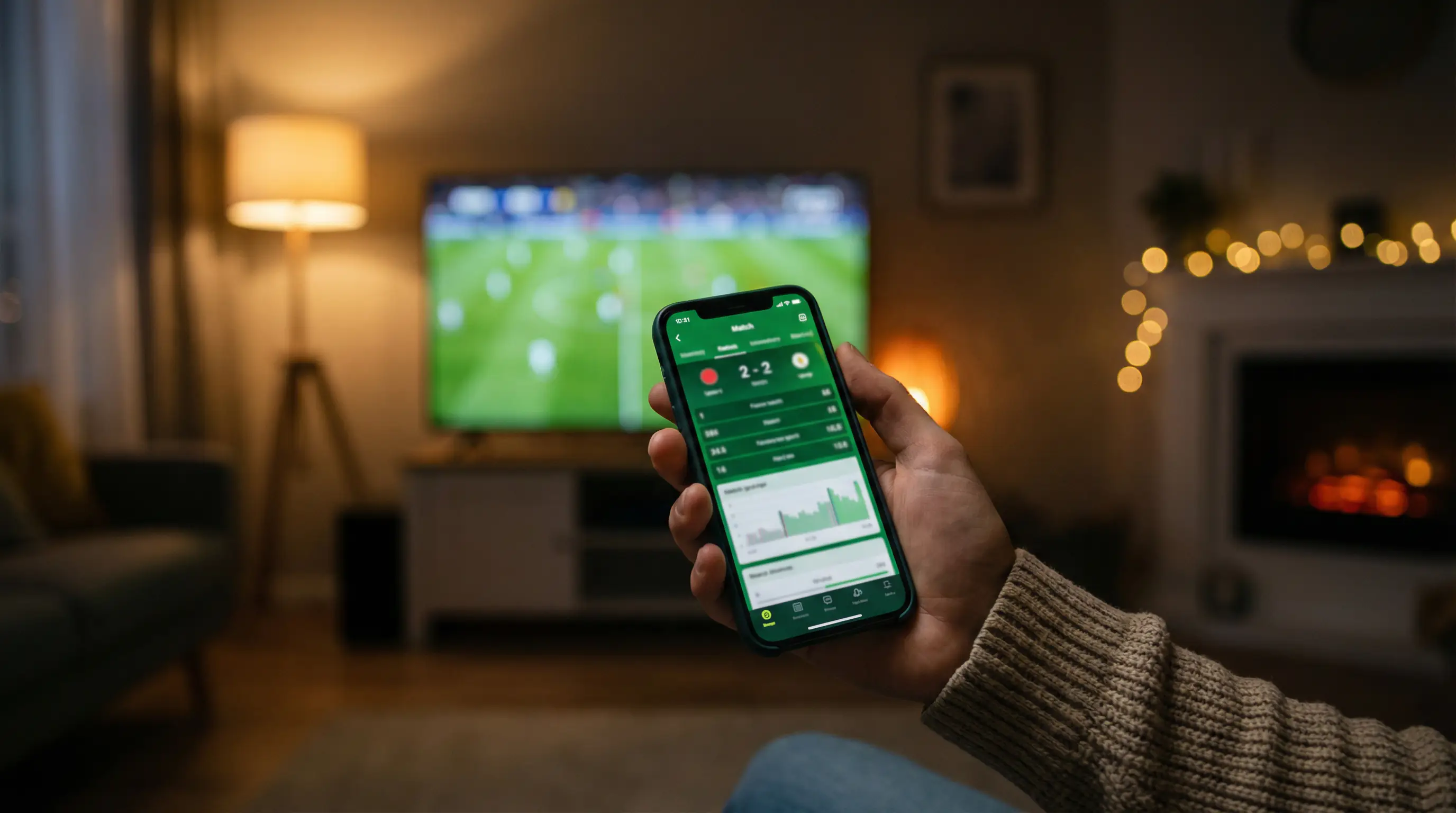 Mobilappar för livespel under VM 2026 med oddsuppdateringar i realtid