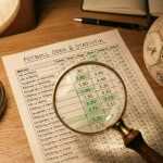 Oddstabell med markerade value bets för VM 2026 och en analytisk graf i bakgrunden