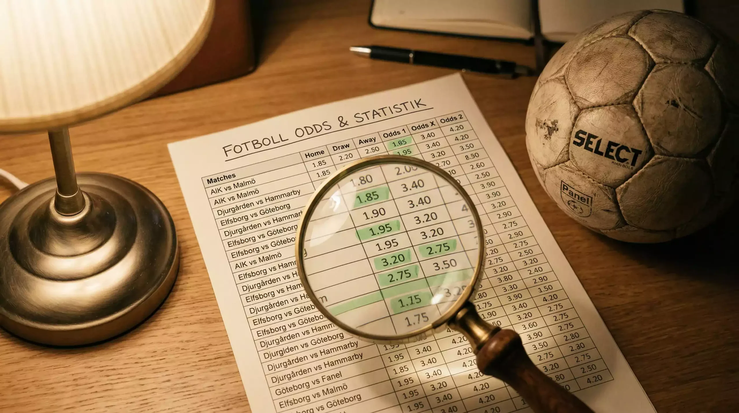 Oddstabell med markerade value bets för VM 2026 och en analytisk graf i bakgrunden
