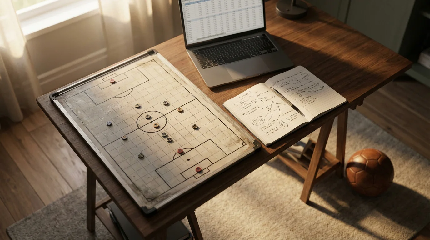 Strategisk analys av VM 2026 odds med oddstabell och fotbollsplan i bakgrunden